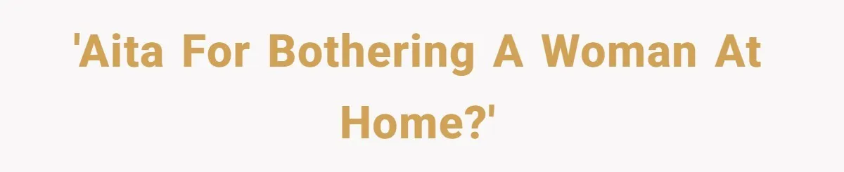 Man Drives To Friend’s House For Toddler’s Toy, Gets Accused Of “Barging In” 'AITA for bothering a woman at home?'
