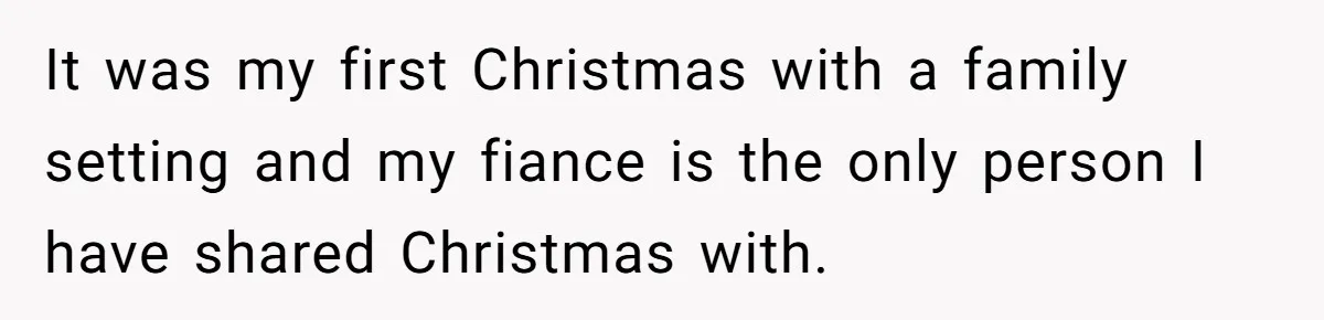 Woman Tries To Win Over Fiancé’s Family With Personalized Gifts, Gets Labeled 'Stalker' Instead It was my first Christmas with a family setting and my fiance is the only person I have shared Christmas with.