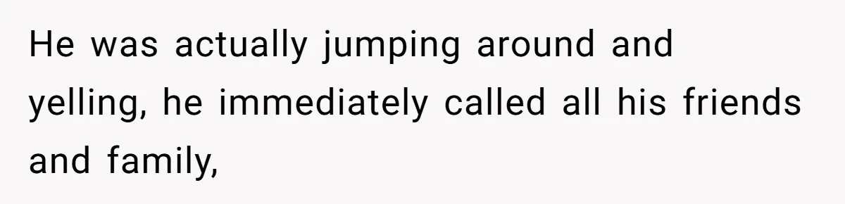 Mom Decides To Ban Husband From Baby Shower And Birth Just Because They're Gonna Have A Boy He was actually jumping around and yelling, he immediately called all his friends and family,