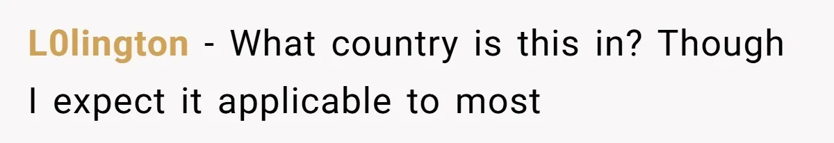 Nanny Told Not To Parent Kids Follows Orders Exactly And Leaves House In Total Chaos L0lington − What country is this in? Though I expect it applicable to most