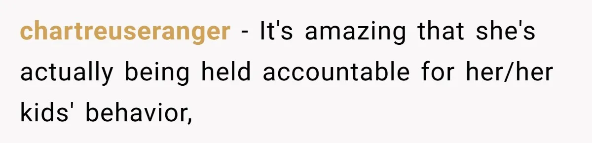 Nanny Told Not To Parent Kids Follows Orders Exactly And Leaves House In Total Chaos chartreuseranger − It's amazing that she's actually being held accountable for her/her kids' behavior,
