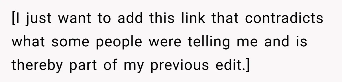 [I just want to add this link that contradicts what some people were telling me and is thereby part of my previous edit.]