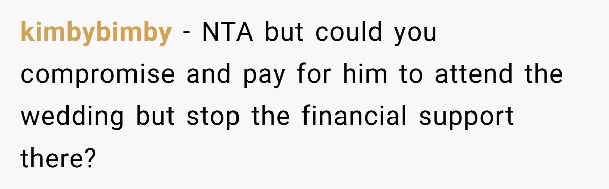 Woman Refuses To Help Pay For Fiancé’s Best Friend’s Medical Bills, Calls Him A “Loser” kimbybimby − NTA but could you compromise and pay for him to attend the wedding but stop the financial support there?