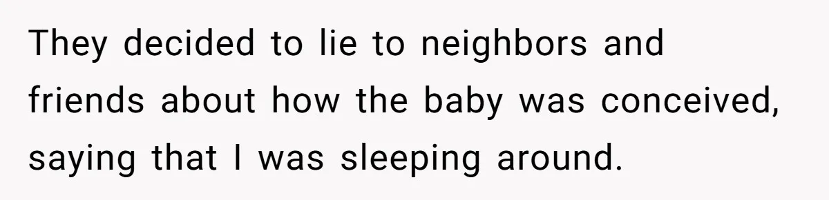 Teen Mom Escapes With Her Child After Parents Forced Her To Give Birth At 13 They decided to lie to neighbors and friends about how the baby was conceived, saying that I was sleeping around.