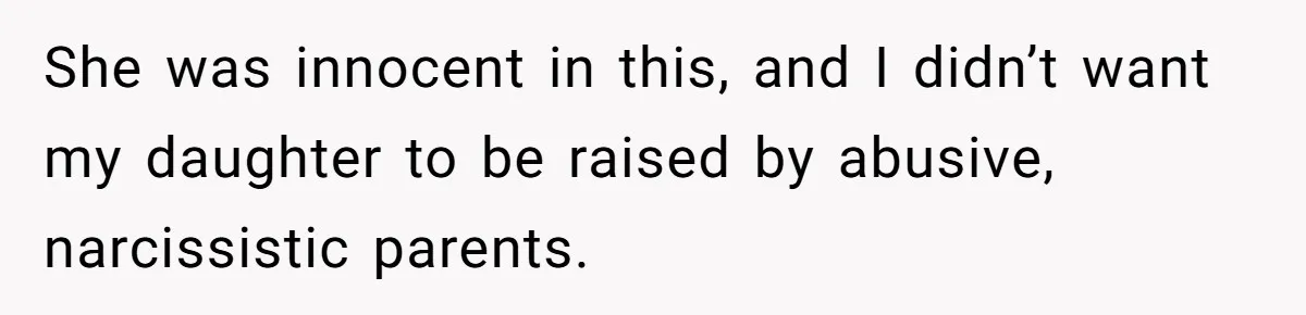 Teen Mom Escapes With Her Child After Parents Forced Her To Give Birth At 13 She was innocent in this, and I didn’t want my daughter to be raised by abusive, narcissistic parents.