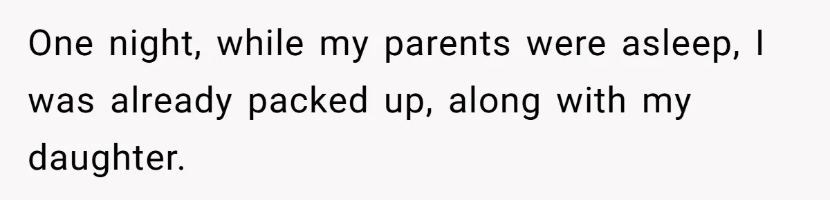 Teen Mom Escapes With Her Child After Parents Forced Her To Give Birth At 13 One night, while my parents were asleep, I was already packed up, along with my daughter.