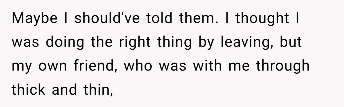 Teen Mom Escapes With Her Child After Parents Forced Her To Give Birth At 13 Maybe I should've told them. I thought I was doing the right thing by leaving, but my own friend, who was with me through thick and thin,