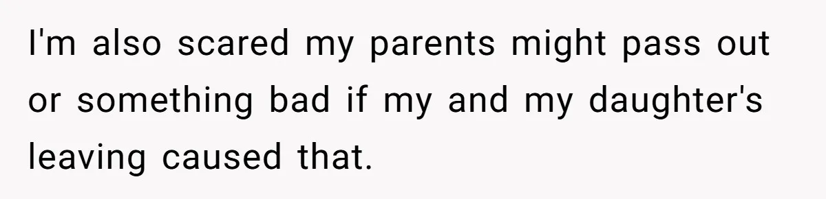 Teen Mom Escapes With Her Child After Parents Forced Her To Give Birth At 13 I'm also scared my parents might pass out or something bad if my and my daughter's leaving caused that.