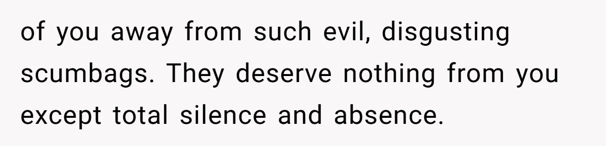 Teen Mom Escapes With Her Child After Parents Forced Her To Give Birth At 13 of you away from such evil, disgusting scumbags. They deserve nothing from you except total silence and absence.