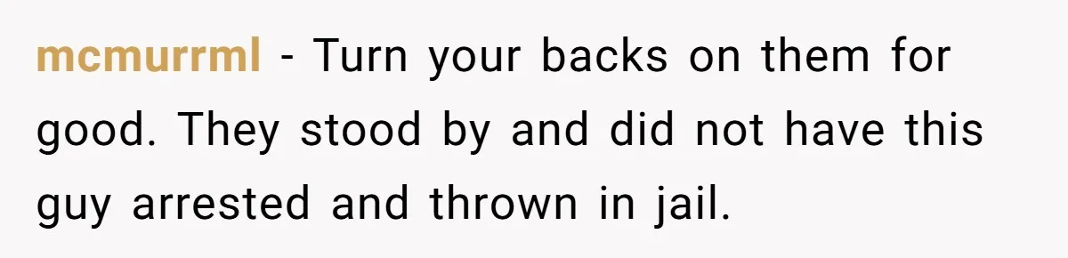 Teen Mom Escapes With Her Child After Parents Forced Her To Give Birth At 13 mcmurrml − Turn your backs on them for good. They stood by and did not have this guy arrested and thrown in jail.