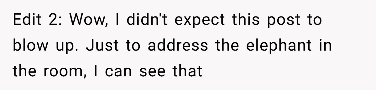 Edit 2: Wow, I didn't expect this post to blow up. Just to address the elephant in the room, I can see that