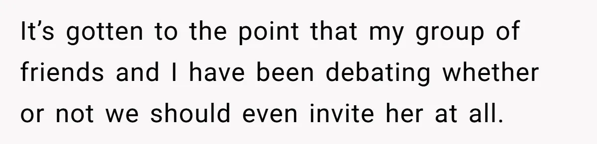 Woman Accused Of Fat-Shaming After Suggesting Friend Use A Mobility Scooter During Mall Trips It’s gotten to the point that my group of friends and I have been debating whether or not we should even invite her at all.