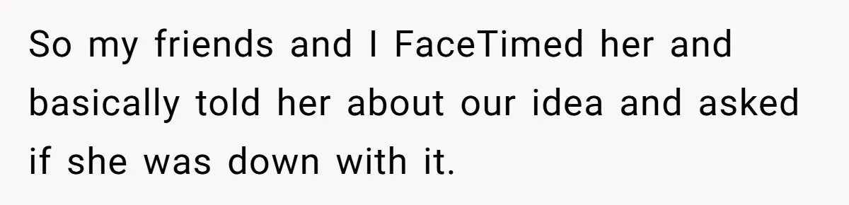 Woman Accused Of Fat-Shaming After Suggesting Friend Use A Mobility Scooter During Mall Trips So my friends and I FaceTimed her and basically told her about our idea and asked if she was down with it.