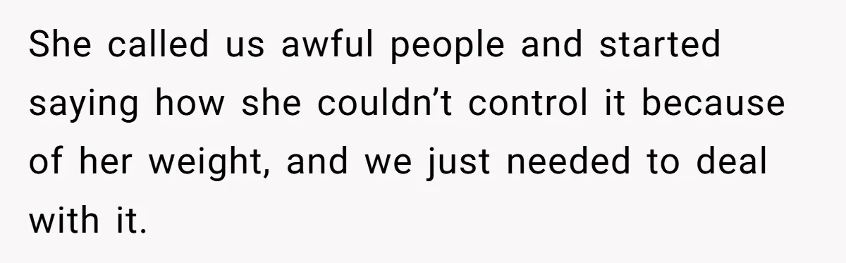 Woman Accused Of Fat-Shaming After Suggesting Friend Use A Mobility Scooter During Mall Trips She called us awful people and started saying how she couldn’t control it because of her weight, and we just needed to deal with it.