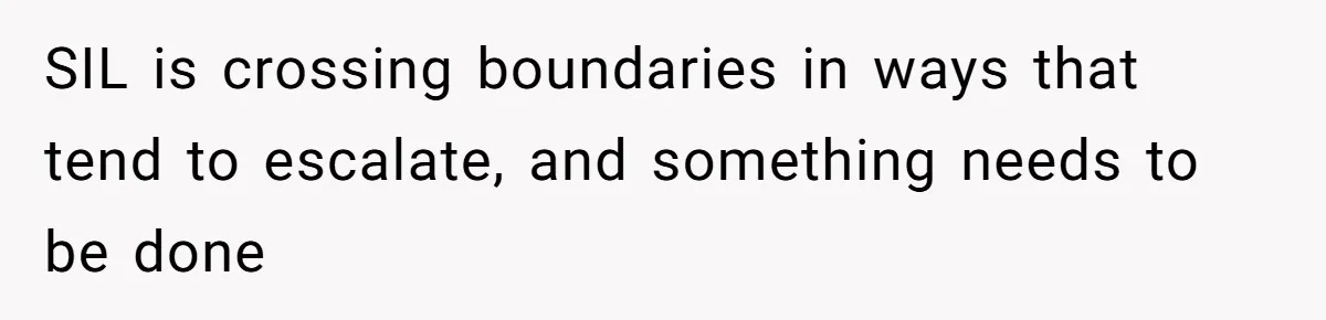 SIL is crossing boundaries in ways that tend to escalate, and something needs to be done