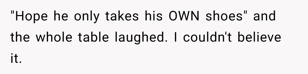 'Foot Doctor' Leaves Dinner Party After Facing Offensive Accusation Of Hidden Personal Motive "Hope he only takes his OWN shoes" and the whole table laughed. I couldn't believe it.