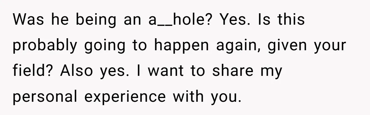 'Foot Doctor' Leaves Dinner Party After Facing Offensive Accusation Of Hidden Personal Motive Was he being an a__hole? Yes. Is this probably going to happen again, given your field? Also yes. I want to share my personal experience with you.
