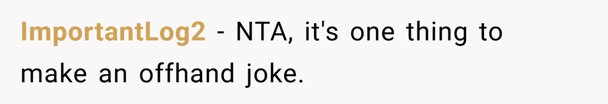 'Foot Doctor' Leaves Dinner Party After Facing Offensive Accusation Of Hidden Personal Motive ImportantLog2 − NTA, it's one thing to make an offhand joke.
