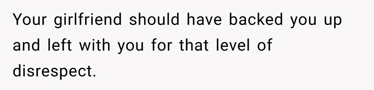 'Foot Doctor' Leaves Dinner Party After Facing Offensive Accusation Of Hidden Personal Motive Your girlfriend should have backed you up and left with you for that level of disrespect.