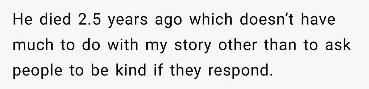 Dad Defies Tradition By Handing Thriving Family Business To Daughter Over Entitled Eldest Son He died 2.5 years ago which doesn’t have much to do with my story other than to ask people to be kind if they respond.