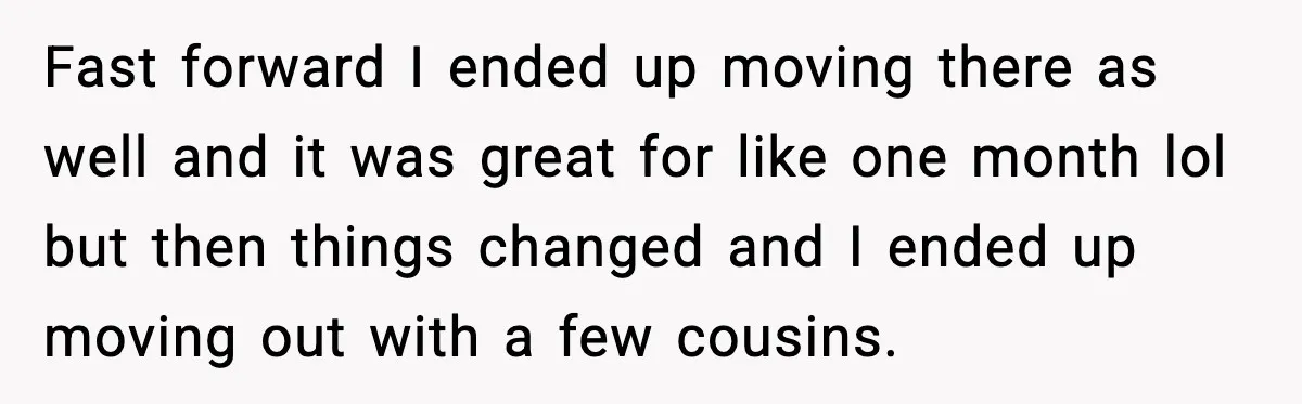 Man Wouldn’t Buy Pads for His Girlfriend, Now She’s Rethinking Everything Fast forward I ended up moving there as well and it was great for like one month lol but then things changed and I ended up moving out with a...