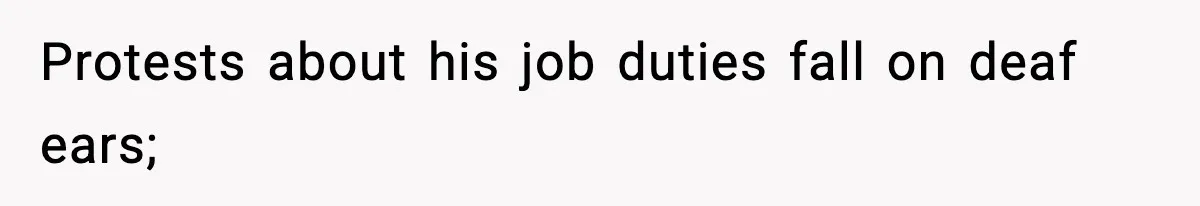 VP Forces One-Man IT Department To Wear Suit And Tie, Accidentally Risks The Whole Company Protests about his job duties fall on deaf ears;