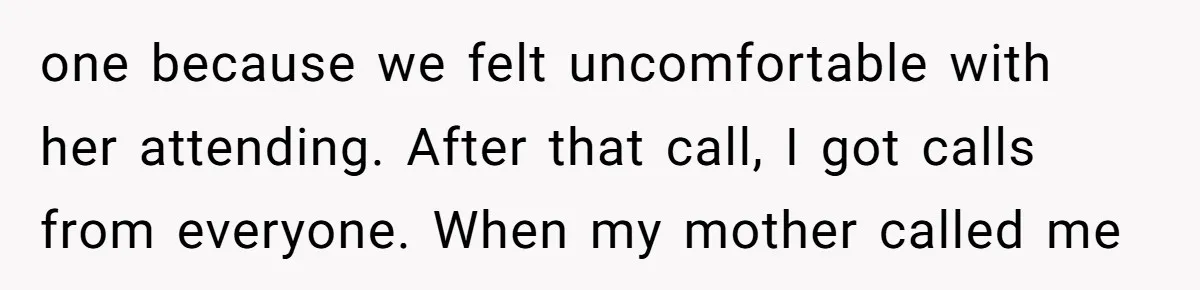 A Woman Decides Not to Invite Her Brother’s Wife After Years of Heartbreaking Treatment one because we felt uncomfortable with her attending. After that call, I got calls from everyone. When my mother called me