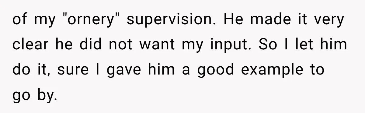 Stepdaughter Rescues Her Mom’s 40th Birthday After Stepdad Schedules the Party on the Wrong Day of my "ornery" supervision. He made it very clear he did not want my input. So I let him do it, sure I gave him a good example to go...