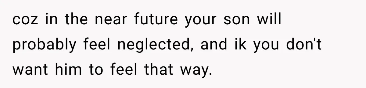 Stepson Asks For Towel, Fiancé's Reaction Out Of "Tough Love" Leaves Everyone Confused coz in the near future your son will probably feel neglected, and ik you don't want him to feel that way.