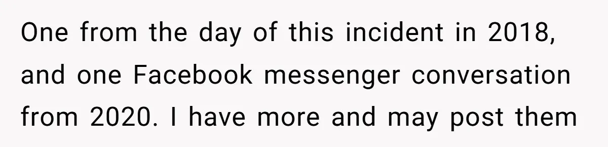 When Politics Tear a Family Apart: One Woman’s Emotional Decision to Choose Peace One from the day of this incident in 2018, and one Facebook messenger conversation from 2020. I have more and may post them