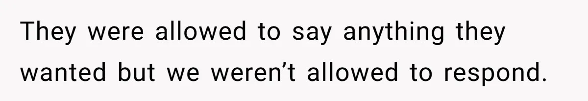 When Politics Tear a Family Apart: One Woman’s Emotional Decision to Choose Peace They were allowed to say anything they wanted but we weren’t allowed to respond.