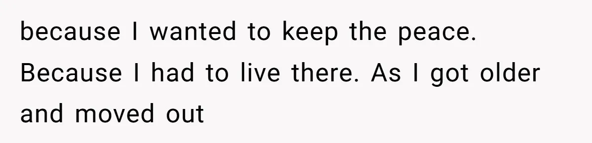 When Politics Tear a Family Apart: One Woman’s Emotional Decision to Choose Peace because I wanted to keep the peace. Because I had to live there. As I got older and moved out