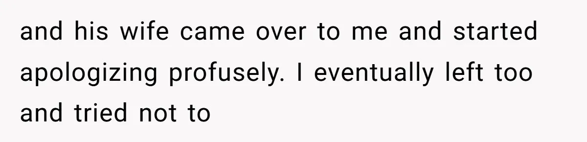 When Politics Tear a Family Apart: One Woman’s Emotional Decision to Choose Peace and his wife came over to me and started apologizing profusely. I eventually left too and tried not to