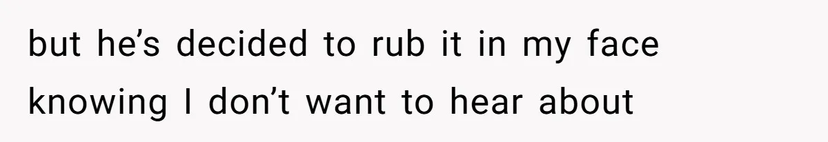 When Politics Tear a Family Apart: One Woman’s Emotional Decision to Choose Peace but he’s decided to rub it in my face knowing I don’t want to hear about