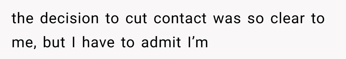 When Politics Tear a Family Apart: One Woman’s Emotional Decision to Choose Peace the decision to cut contact was so clear to me, but I have to admit I’m