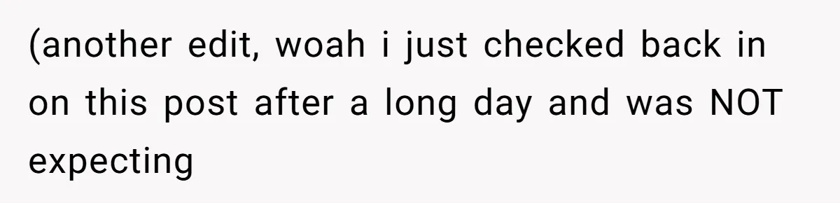 (another edit, woah i just checked back in on this post after a long day and was NOT expecting