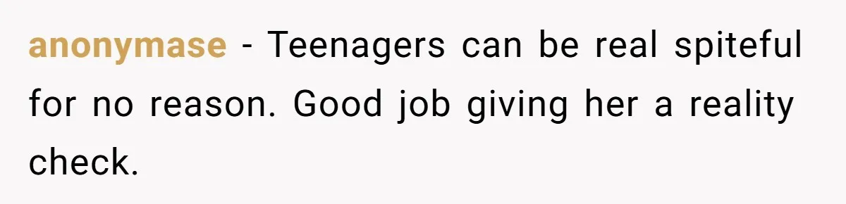 Brother Teaches Teen Sister a Lesson About Gratitude by Cutting Off Her Data anonymase − Teenagers can be real spiteful for no reason. Good job giving her a reality check.
