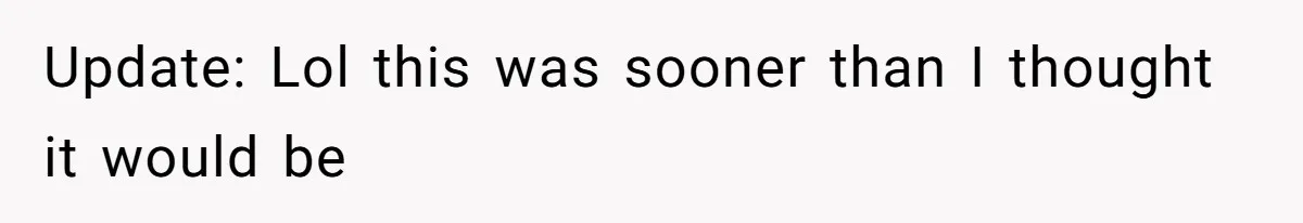 Update: Lol this was sooner than I thought it would be