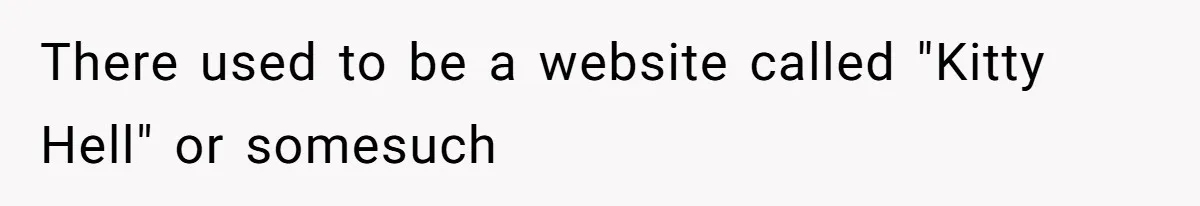 There used to be a website called "Kitty Hell" or somesuch
