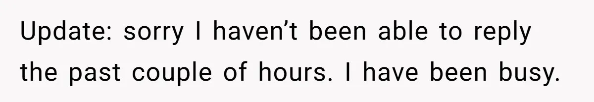 Update: sorry I haven’t been able to reply the past couple of hours. I have been busy.