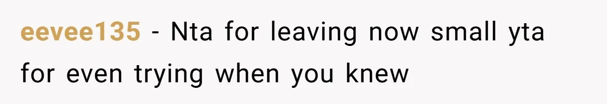 eevee135 − Nta for leaving now small yta for even trying when you knew