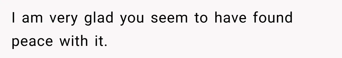 SIL Interviews Birth Mother And Expects A Tragic Adoption Story, Got Brutal Honesty Instead I am very glad you seem to have found peace with it.