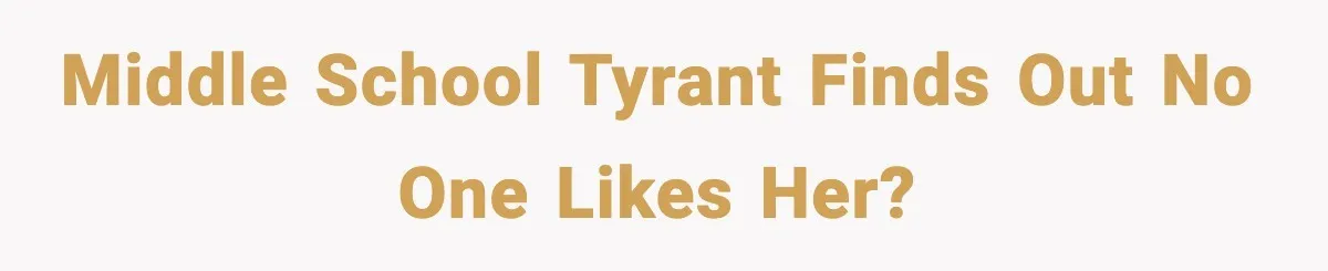 Tyrannical Middle School Vice Principal Finds Out No One Likes Her After Charity “Arrest” Leaves Her Stuck All Day Middle School tyrant finds out no one likes her?