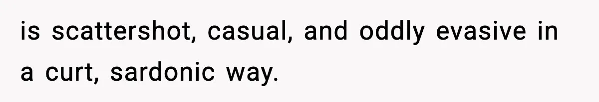 New Principal Demands Teacher Quit Second Job, Loses Him And Triggers A Staff Exodus Instead is scattershot, casual, and oddly evasive in a curt, sardonic way.