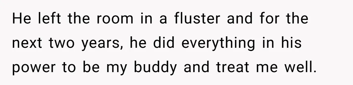 Young Receptionist Endures Public Humiliation, But Turns The Tables With Clever Compliance He left the room in a fluster and for the next two years, he did everything in his power to be my buddy and treat me well.
