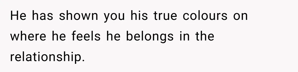 SAHM Tells Husband She’ll Go Back To Work Unless He Shares His Salary He has shown you his true colours on where he feels he belongs in the relationship.
