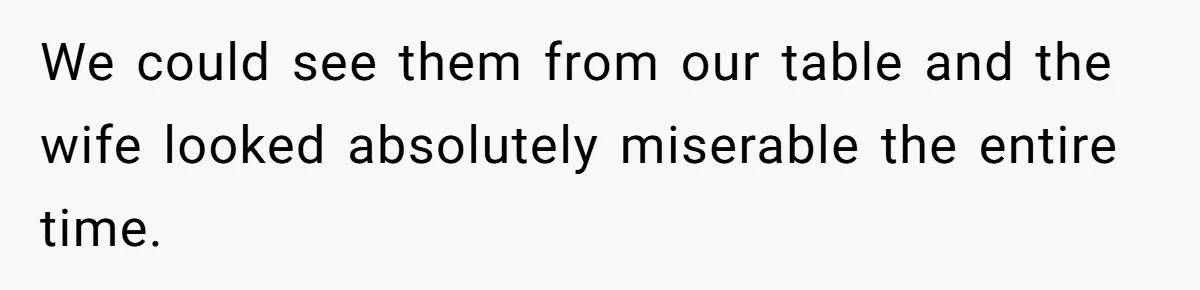 Man Faces A Massive Group Takeover At His Bar Table, Then He Calmly Makes Them Pay Literally We could see them from our table and the wife looked absolutely miserable the entire time.