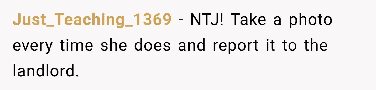 Woman Demands Assigned Parking Spot, Calls Neighbor Selfish When She Says No Just_Teaching_1369 − NTJ! Take a photo every time she does and report it to the landlord.