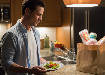 Man Secretly Eats Fast Food Before Dinner After Wife Keeps Serving Him Tiny Meals, Gets Exposed By Mother-In-Law