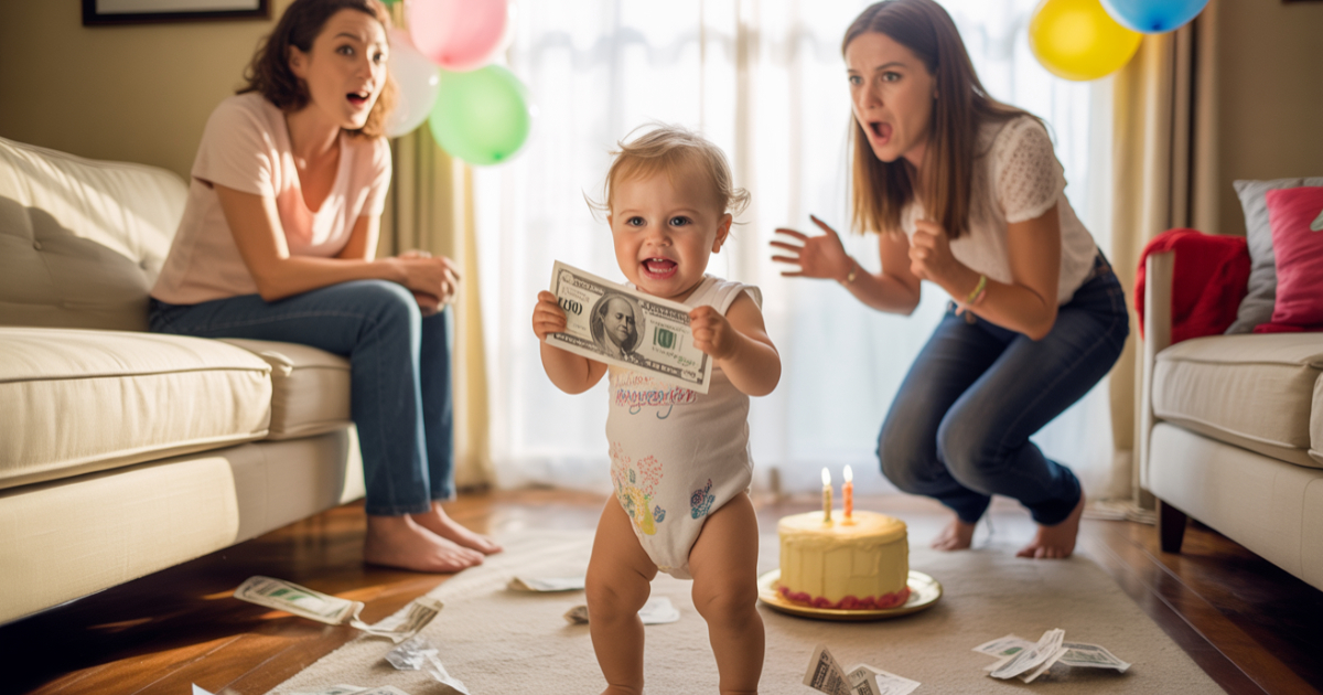 Relative Insists Toddler Deserves $200, Then Loses It When He Destroys It